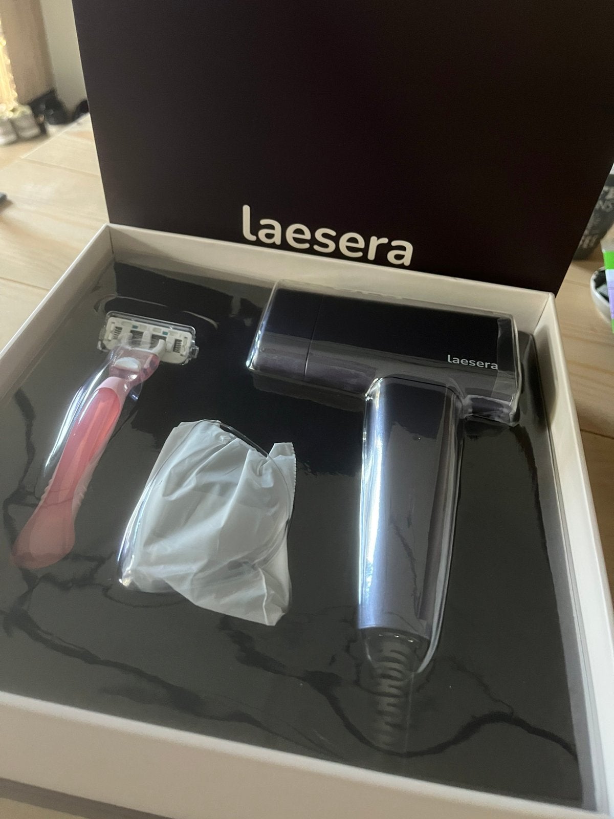 NIEUW laser ontharen, Ophalen of Verzenden, Zo goed als nieuw, Scheren en Epileren