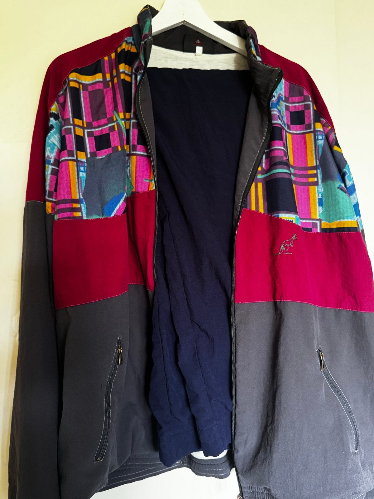 Oldschool Australian Trainingspak, Kleding | Dames, Sportkleding, Zo goed als nieuw, Overige typen, Maat 42/44 (L), Meerkleurig