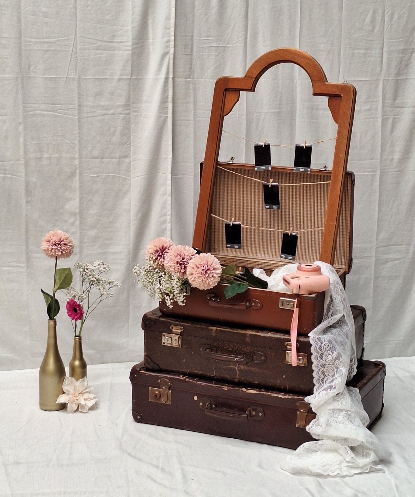 Trouwaccessoires te huur, Ophalen, Zo goed als nieuw, Meerkleurig, Accessoires
