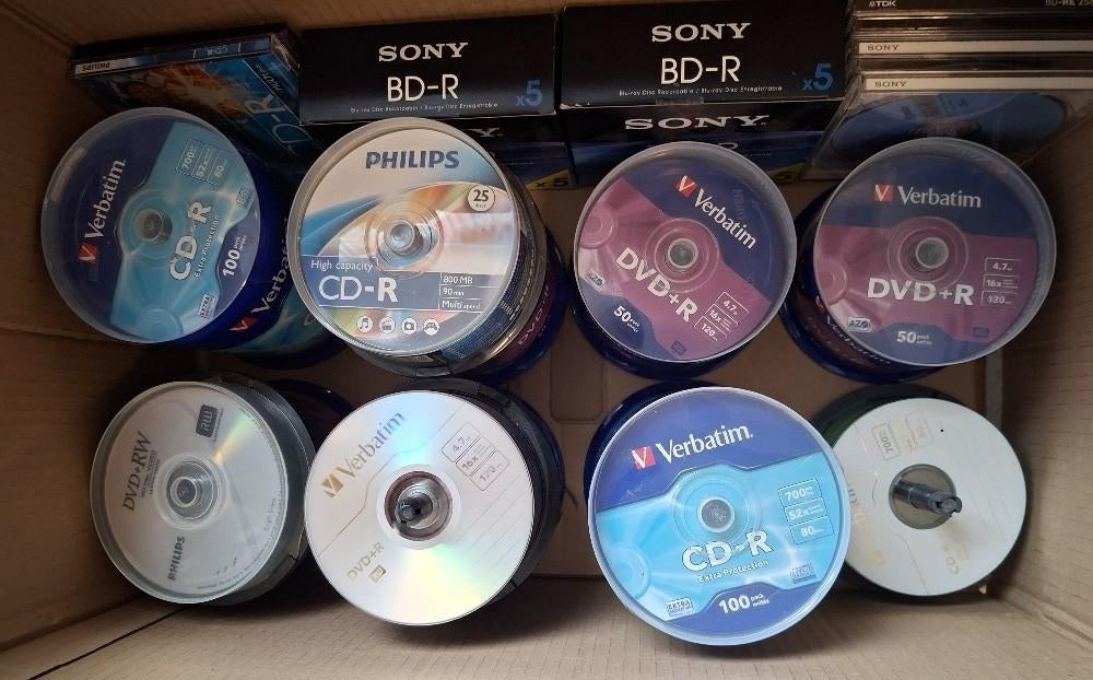 CD's, DVD,s en Blue Ray's om zelf te branden, Computers en Software, Beschrijfbare discs, Nieuw, Dvd, Op spindel, Ophalen