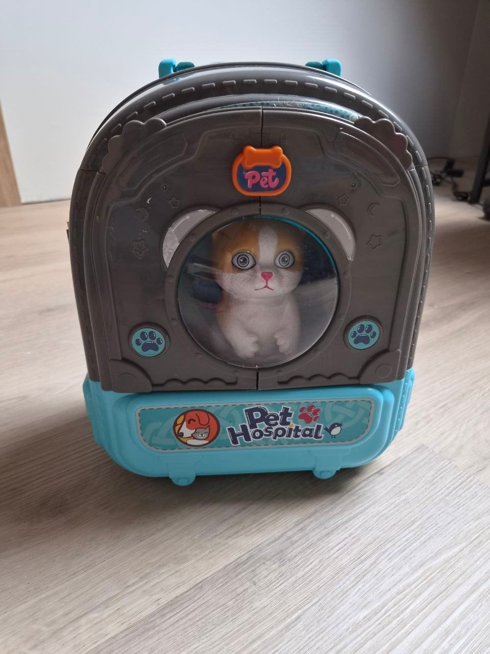 3-in-1 Pet Hospital Rugzak Speelset voor Katten, Ophalen of Verzenden, Zo goed als nieuw, Meisje