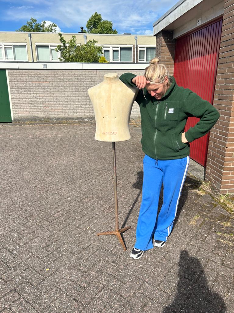 Oude paspop heren