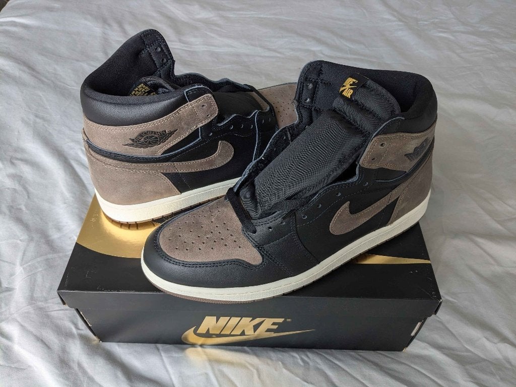 Air Jordan 1 Retro High OG Palomino Maat 45,5, Kleding | Heren, Schoenen, Overige kleuren, Verzenden, Nieuw, Sneakers of Gympen