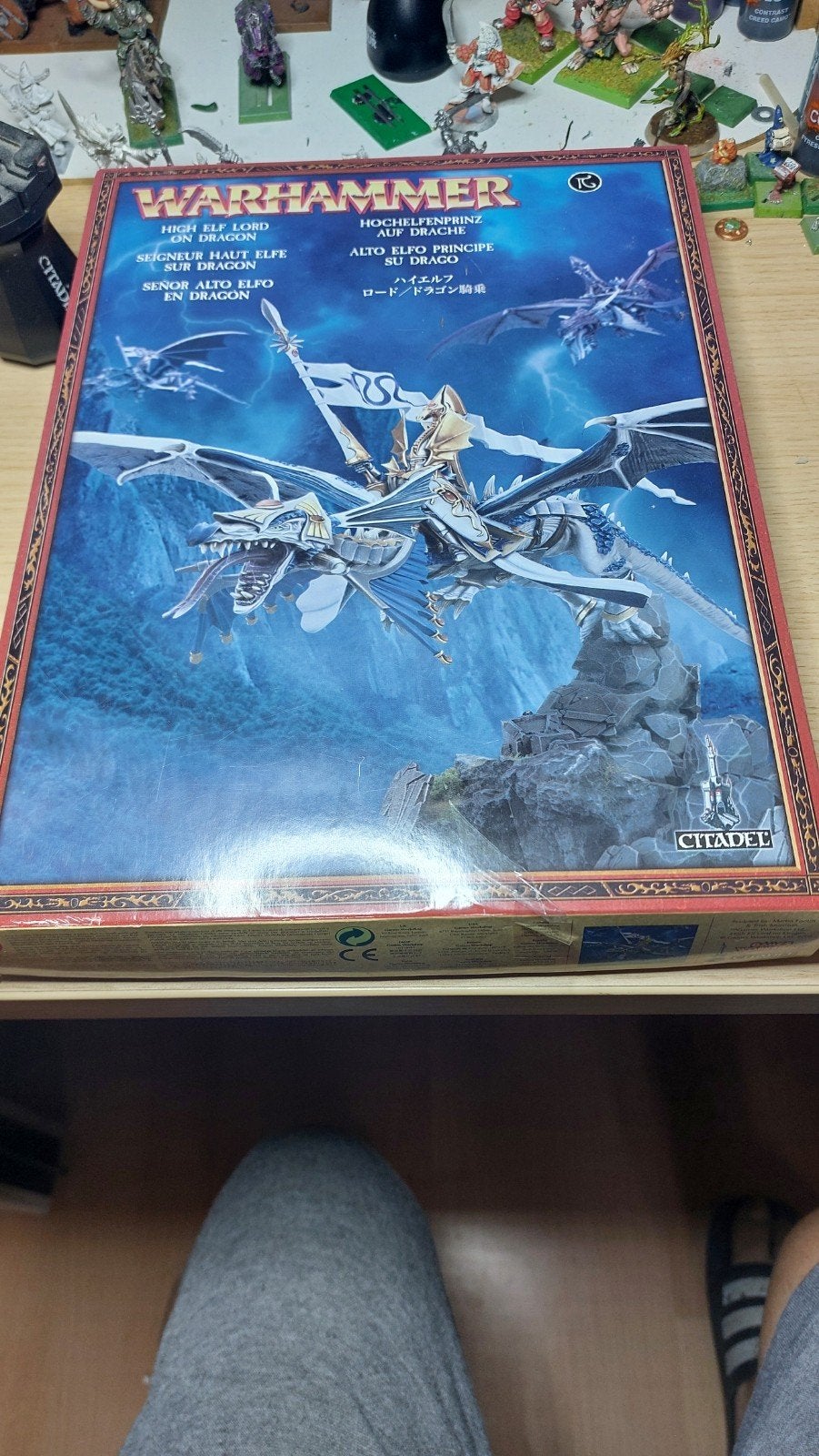 Warhammer High Elf Dragon Lord (ontbreekt), Gebruikt, Figuurtje(s), Warhammer, Ophalen of Verzenden