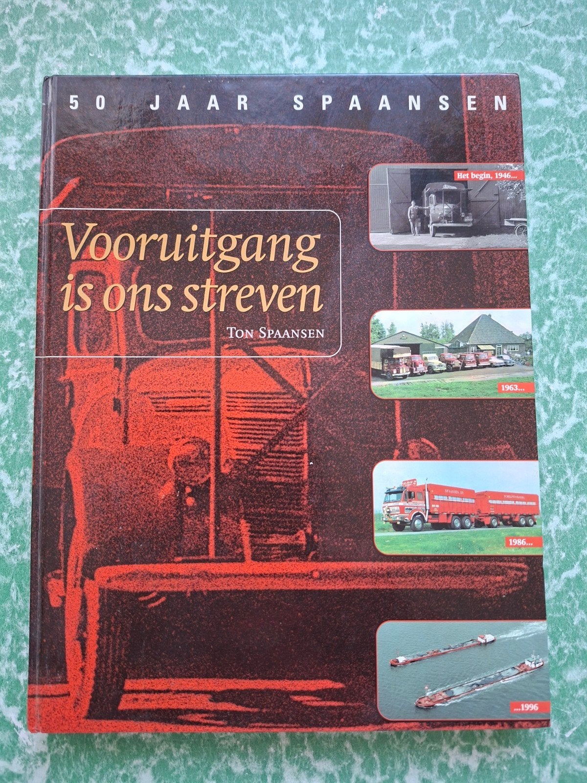 boek 50 j. Spaansen te Winkel NH Vooruitgang is ons streven., 19e eeuw, Ophalen of Verzenden, Zo goed als nieuw, Spaansen, Ton