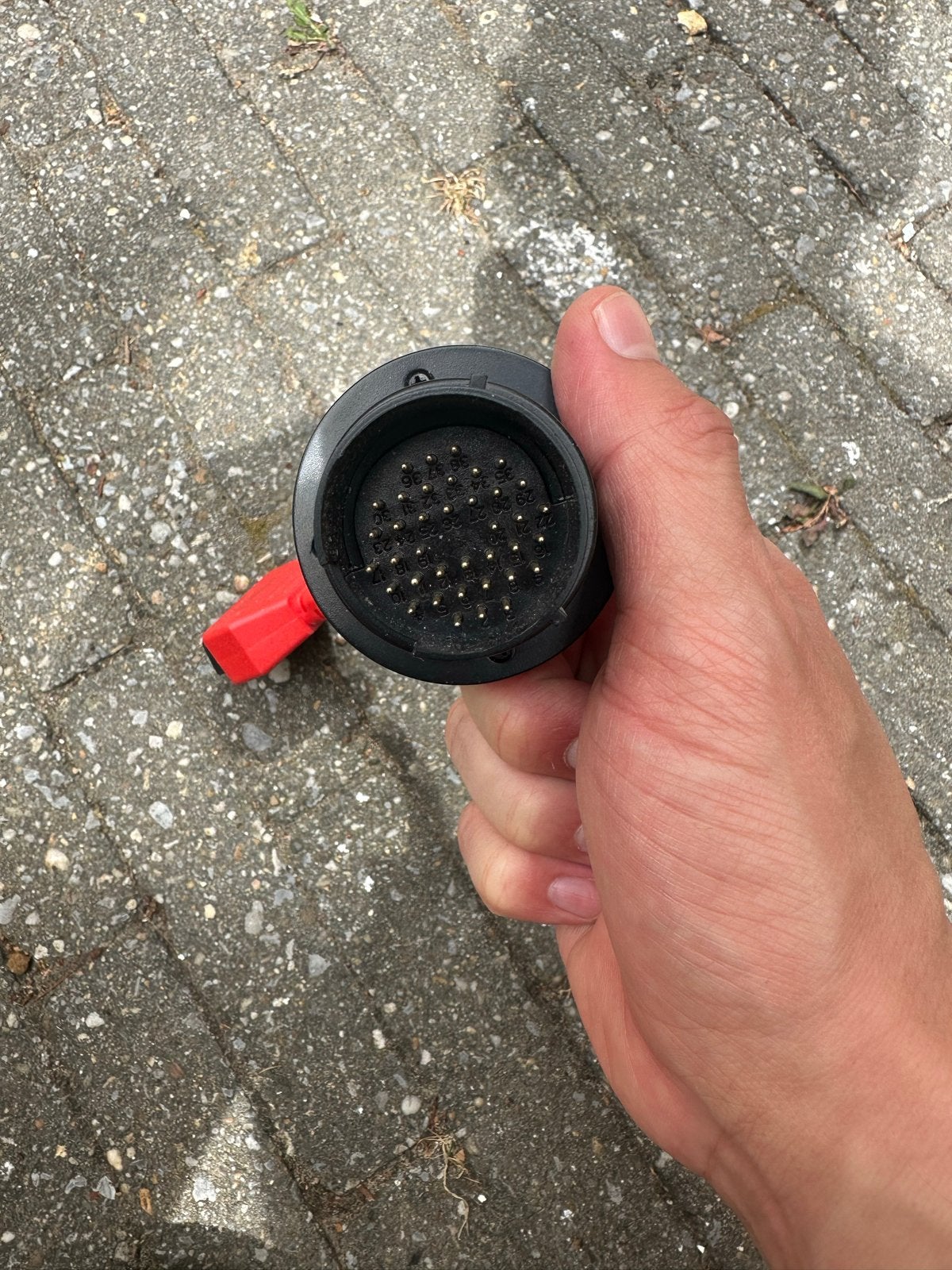 Mercedes OBD Adapter 38-polig naar 16-polig Diagnosestekker, Ophalen, Gebruikt, Mercedes-Benz