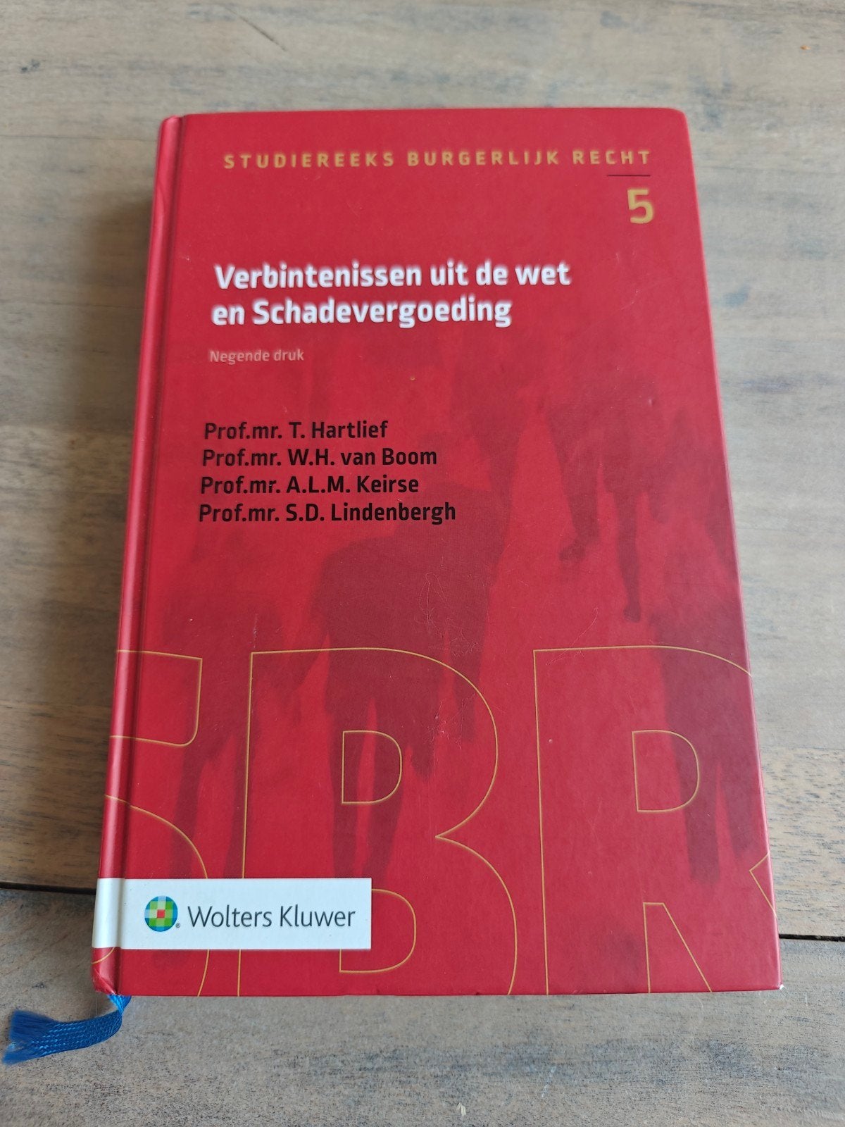 SBR 5 Verbintenissen .... schadevergoeding (9789013162141), Zo goed als nieuw, T. Hartlief, W.H. van Boom, A.L.M. Keirse, S.D. Lindenbergh