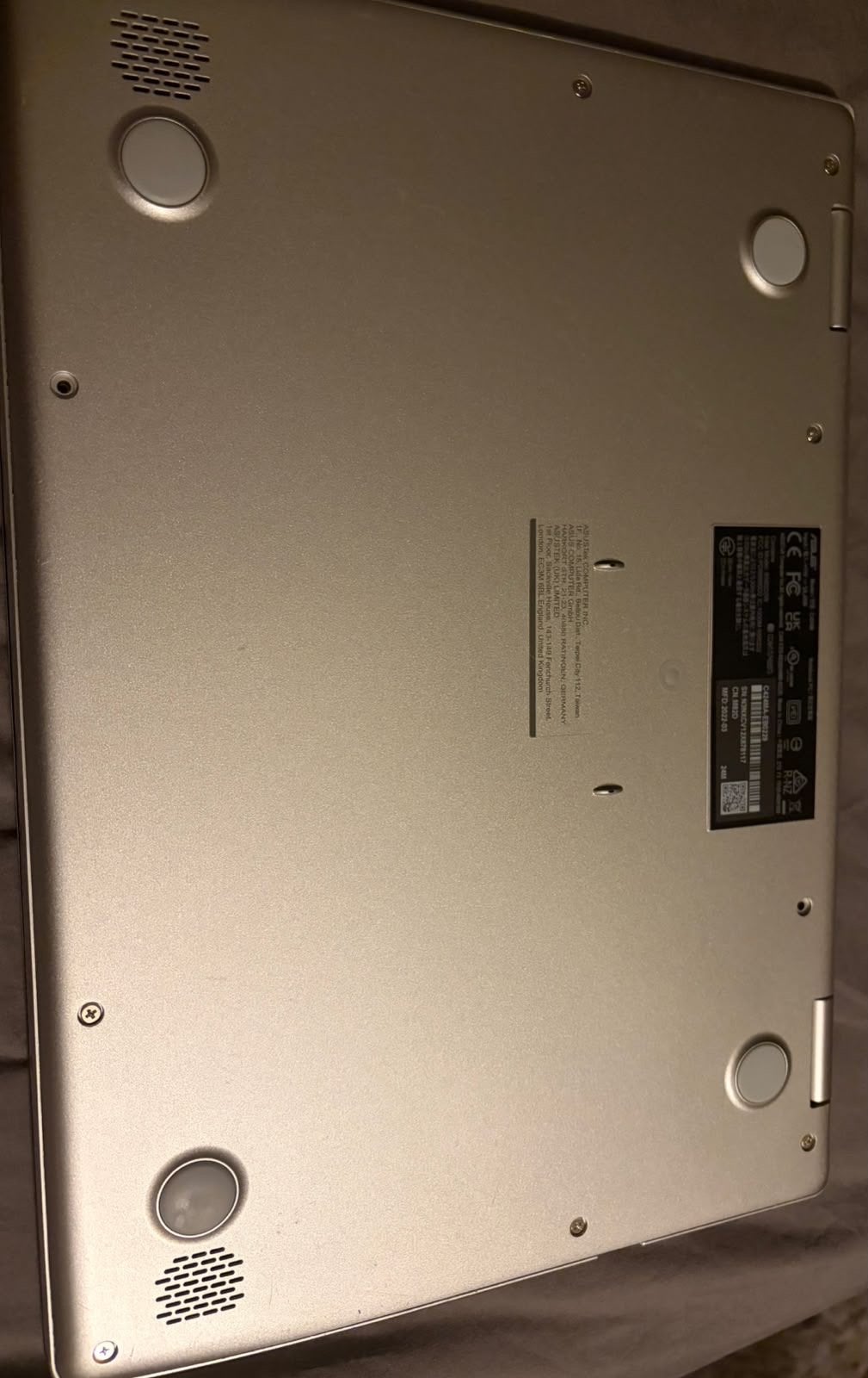 ASUS Chromebook - Zo goed als nieuw, Ophalen, 14 inch, 4 GB of minder, Qwerty