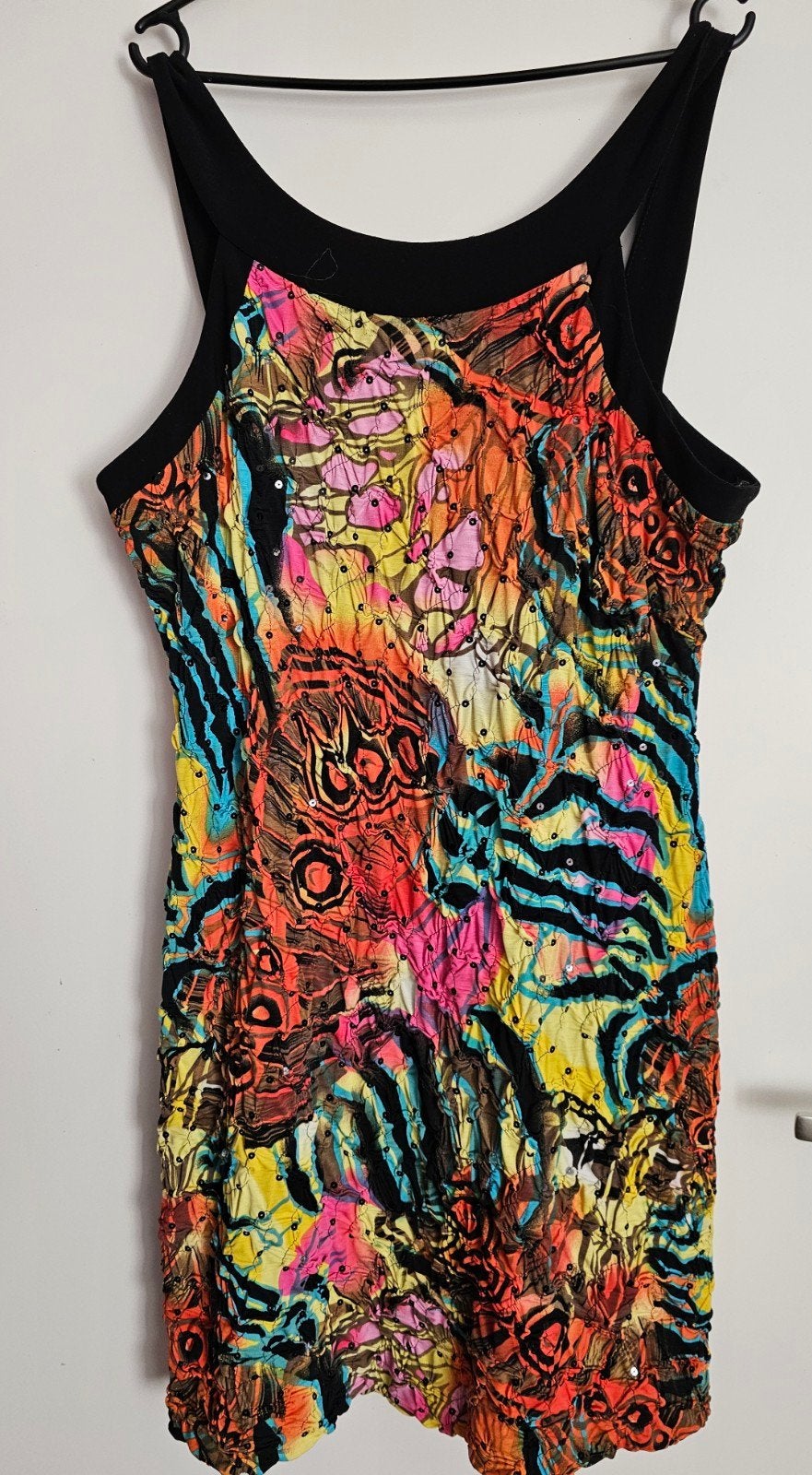 JOSEPH RIBKOFF; PRACHTIGE JURK 46, Ophalen of Verzenden, Zo goed als nieuw, Maat 46/48 (XL) of groter, Onder de knie