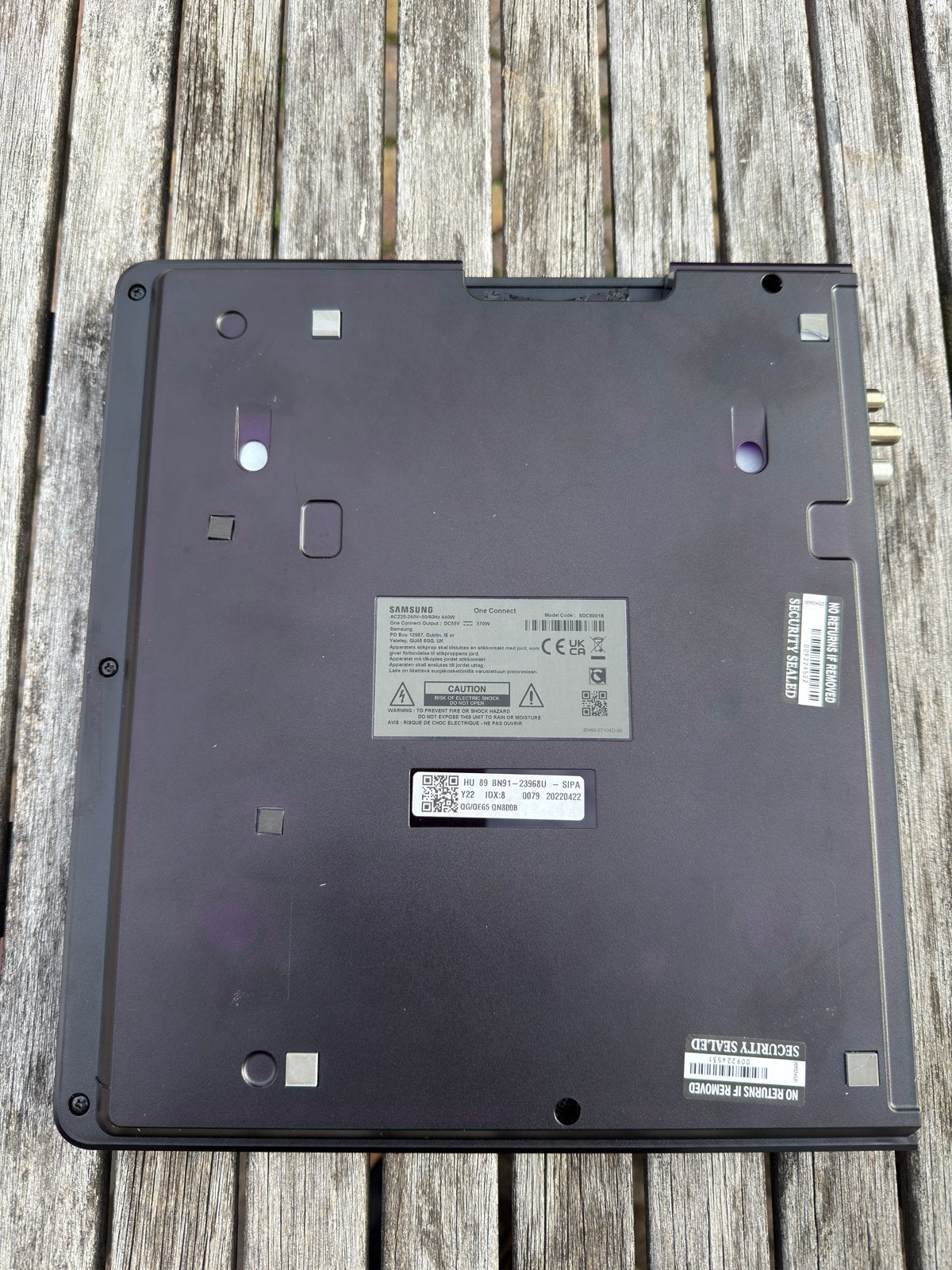 Samsung One Connect Box SOC8001B, Audio, Tv en Foto, Televisie-accessoires, Zo goed als nieuw, Ophalen of Verzenden