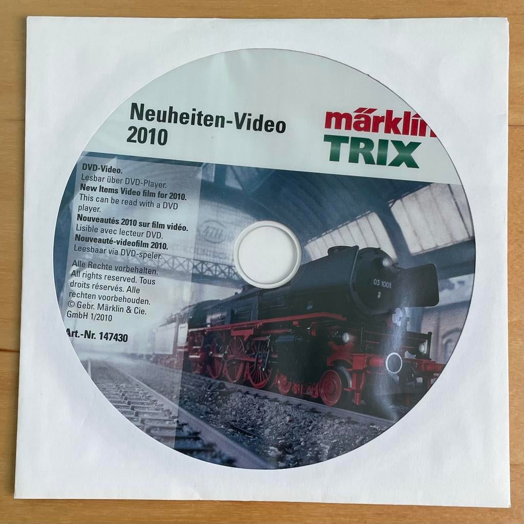 DVD Märklin/TRIX Neuheiten-Video 2010, Ophalen of Verzenden, Gebruikt, Trein, Overige typen