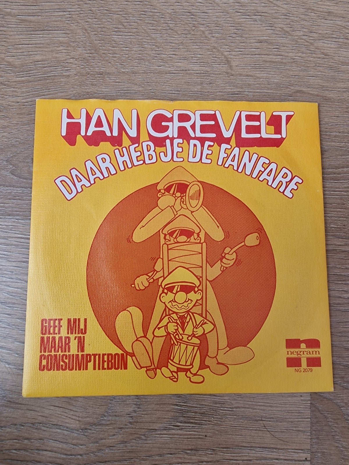 Han Grevelt - Daar heb je de Fanfare, Gebruikt, 7 inch, EP, EP
