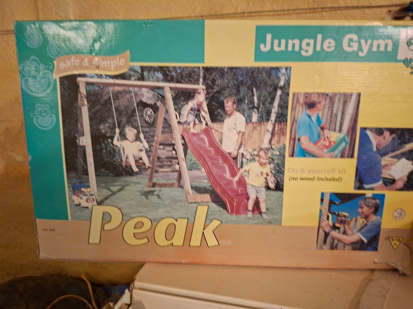 Diverse nieuwe Jungle Gym bouwpakketten voor kinderpaleisjes, Ophalen of Verzenden, Nieuw, Schommel