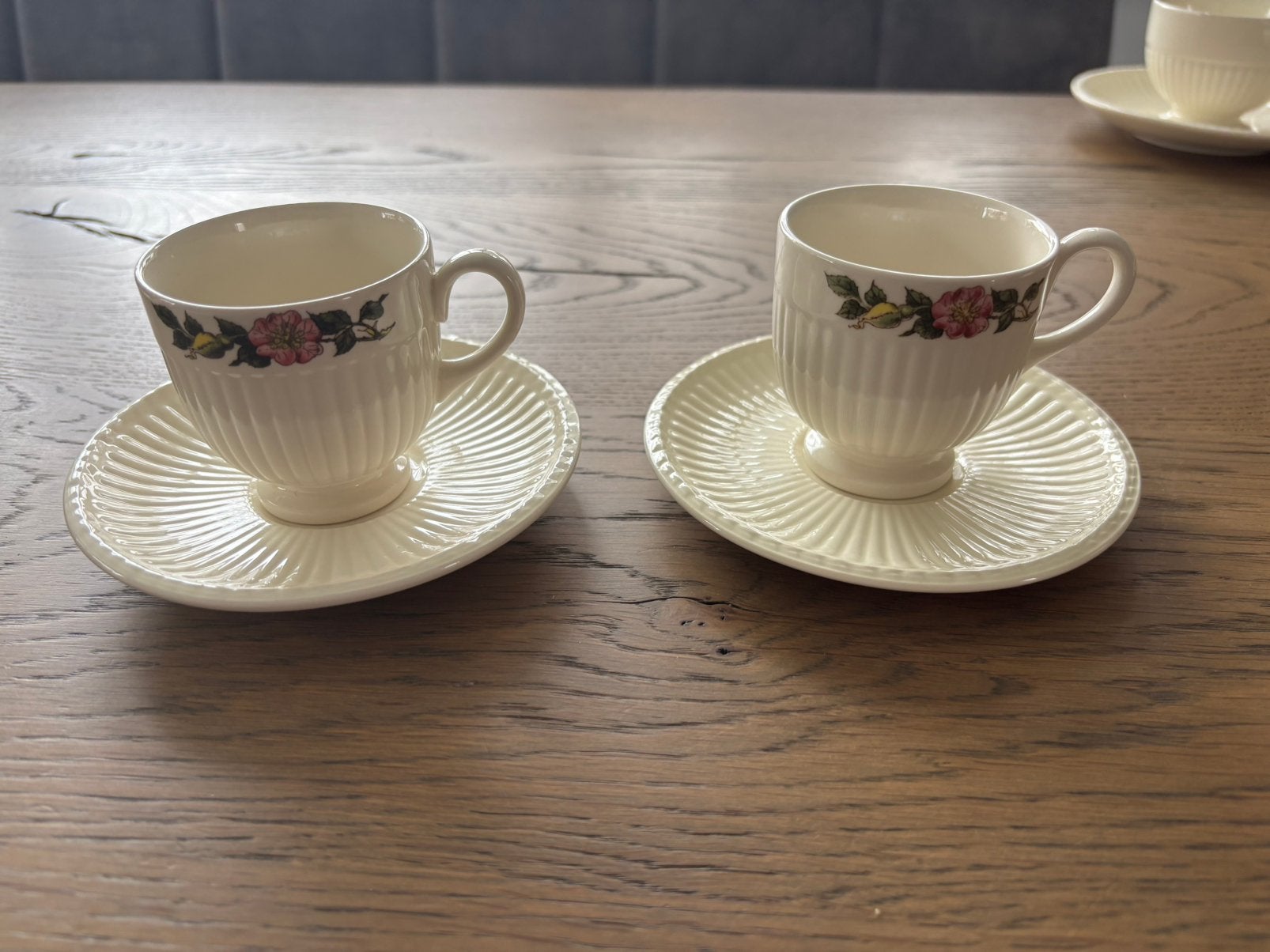 Briar rose espresso kop en schotel, Ophalen of Verzenden