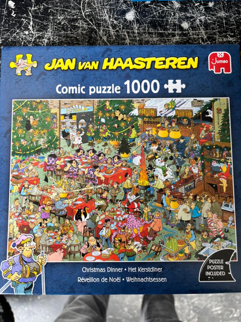 Jan van Haasteren & That's Life Puzzels 1000 stukjes, Ophalen of Verzenden, 500 t/m 1500 stukjes, Gebruikt, Legpuzzel