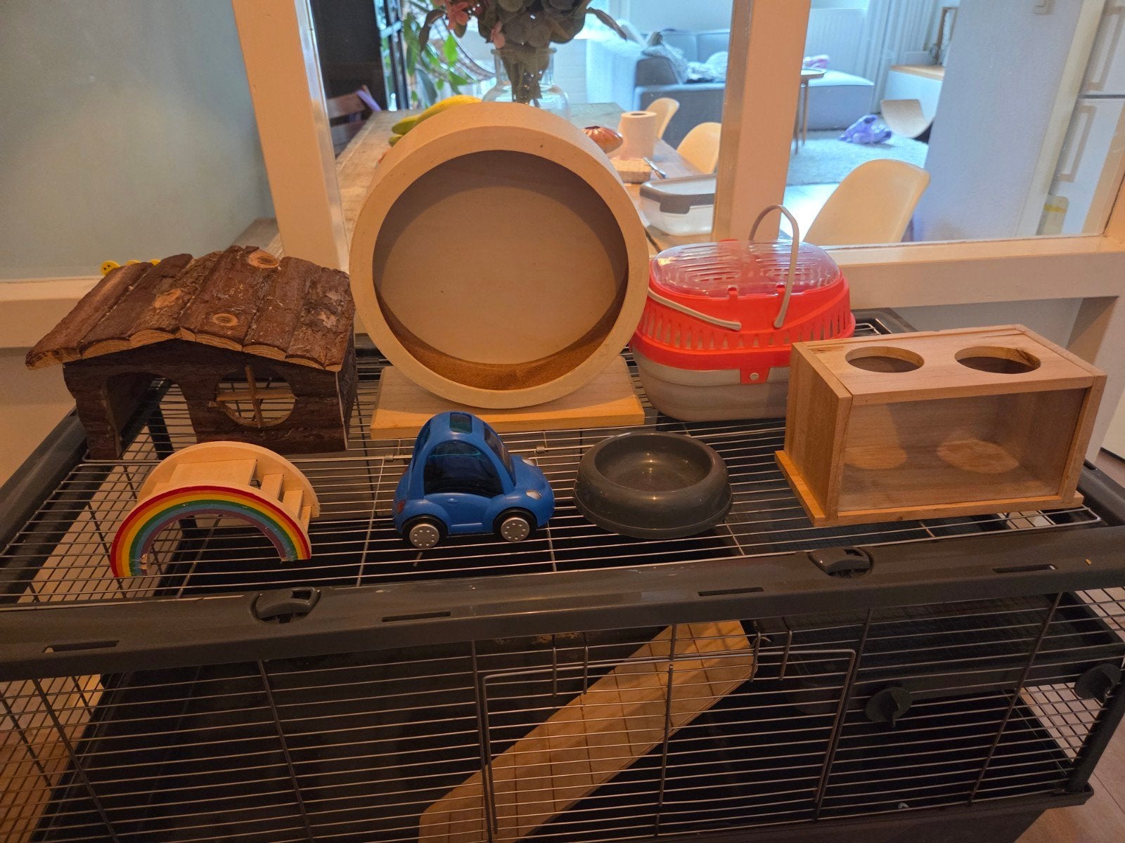 knaagdieren kooi (hamster), Dieren en Toebehoren, Ophalen, Loopwiel of Rad