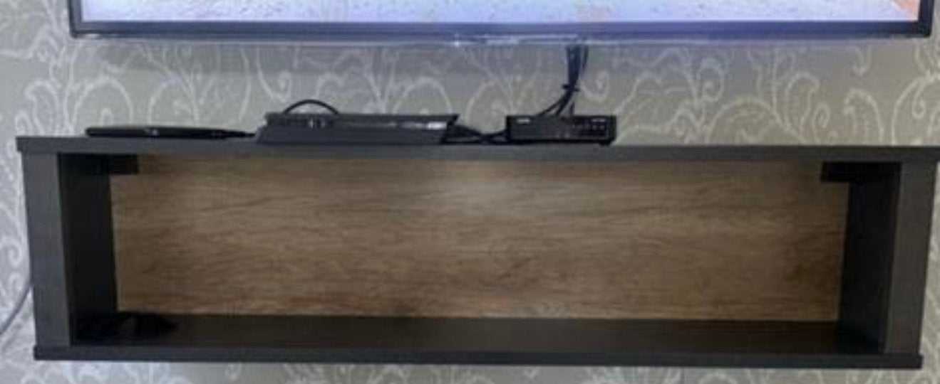 Houten tv-meubel, Ophalen, Gebruikt, 25 tot 50 cm, 150 tot 200 cm
