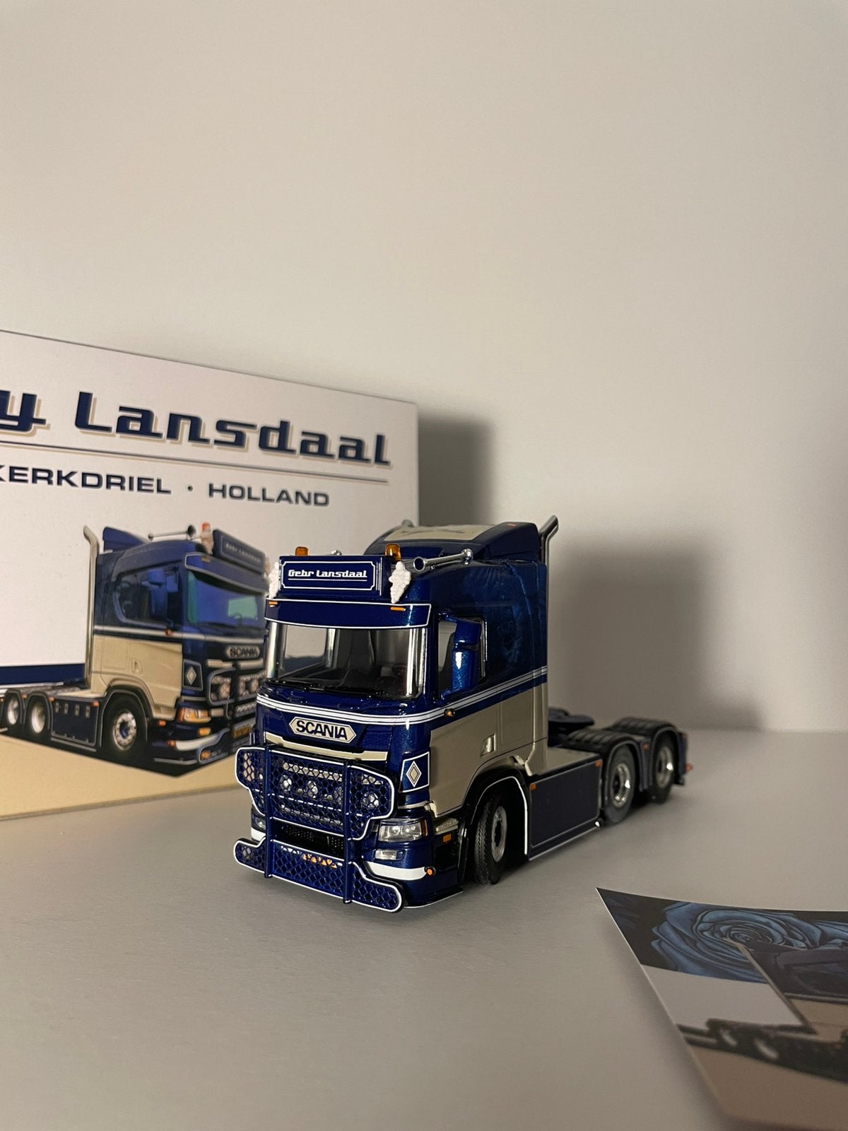 Roy landsdaal scania wsi models, Ophalen of Verzenden, Zo goed als nieuw, Bus of Vrachtwagen, Wsi