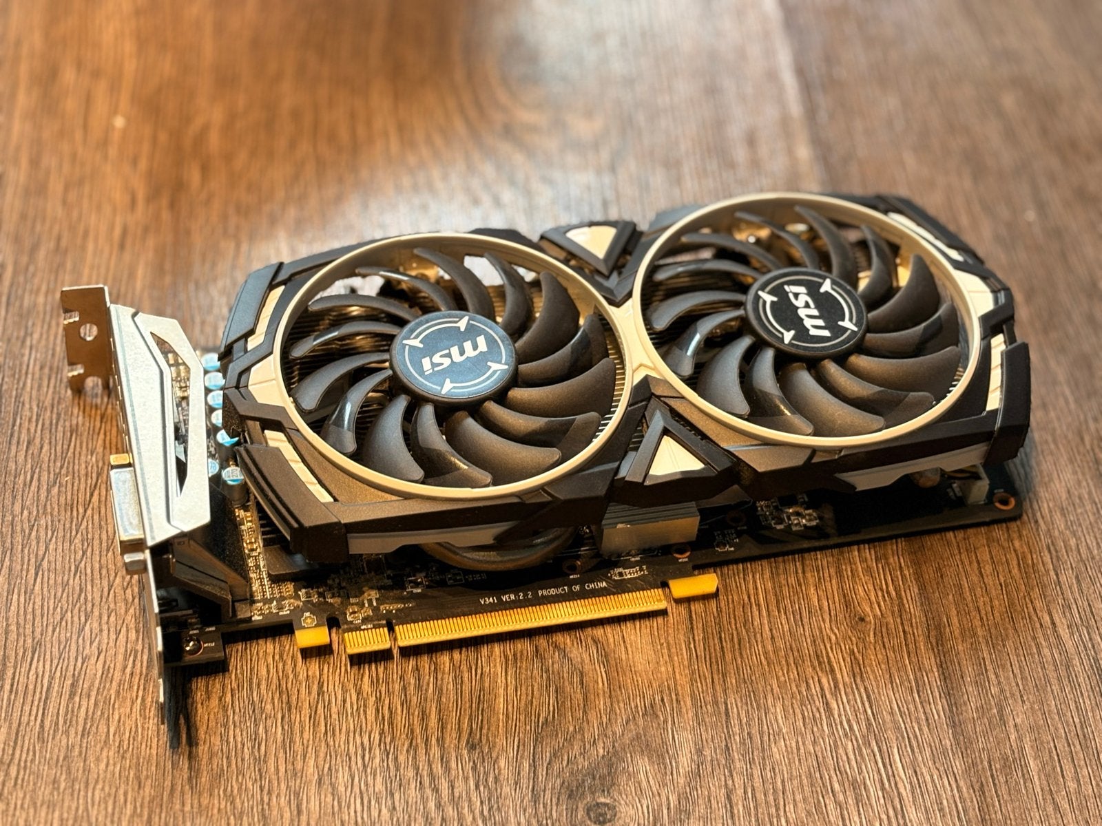 MSI Radeon RX 570 Armor 4G OC - Perfect voor 1080p gaming, Ophalen, PCI-Express 3, Gebruikt, GDDR5
