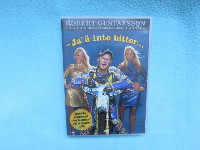 Zweedse DVD: Ja' ä inte bitter.... door Robert Gustafsson, Stand-up of Theatershow, Overige artiesten, Alle leeftijden, Import
