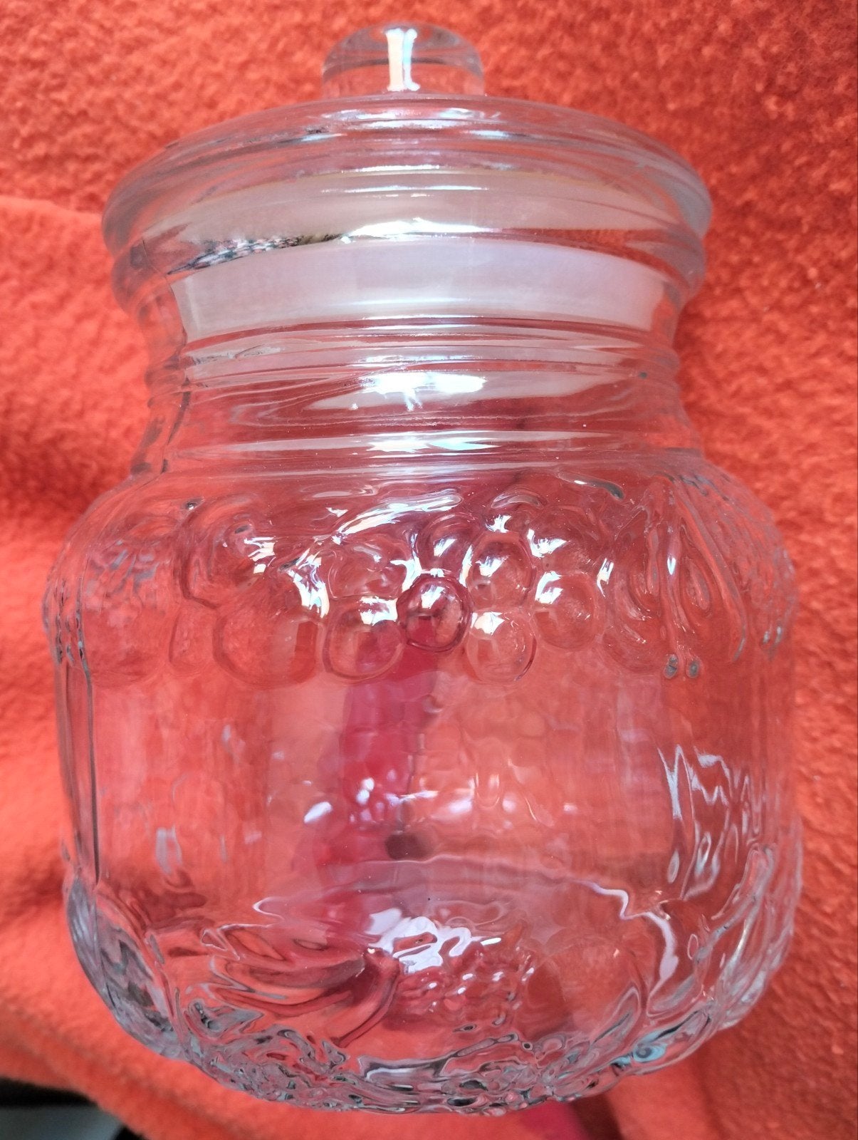 Set van 3 glazen voorraadpotten/ rumpot/ rumtopf, Ophalen of Verzenden, Zo goed als nieuw, Glas, Klassiek