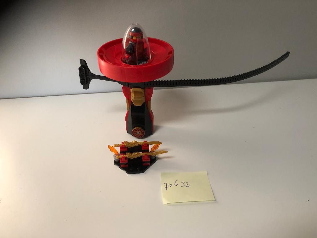 Lego Ninjago 70633 Kai - Spinjitzu Master compleet, Lego, Compleet, Ophalen of Verzenden, Zo goed als nieuw