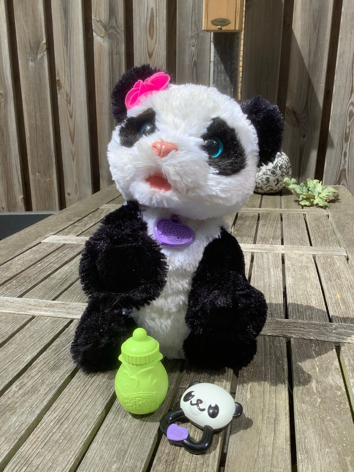 FurReal Friends Panda Interactieve Knuffel met Accessoires, Overige merken, Overige karakters, Overige typen, Ophalen of Verzenden