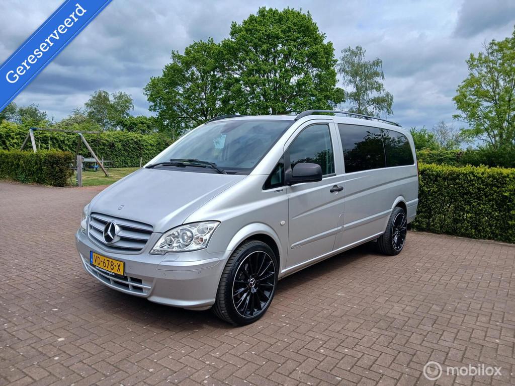 Mercedes Vito V6 122 CDI 320 Dubbel Cabine, Marge! Topstaat!, Auto's, Automaat, Euro 5, Gebruikt, 2500 kg