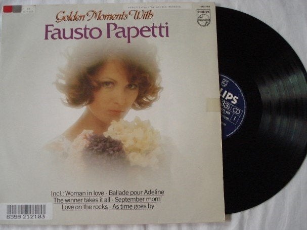 Fausto Papetti - Golden moments with Fausto Papetti, Cd's en Dvd's, LP, Gebruikt, Ophalen of Verzenden, 12 inch