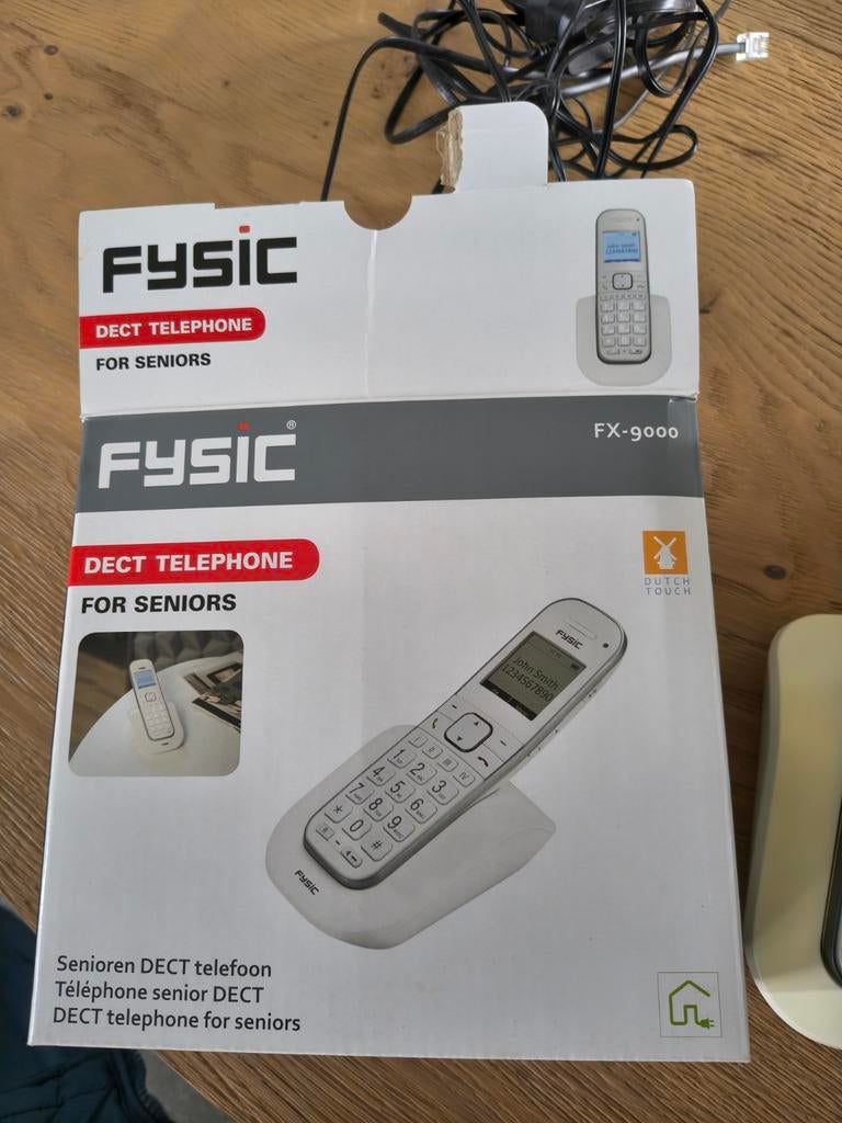 Fysic FX9000 senioren DECT telefoon, Ophalen
