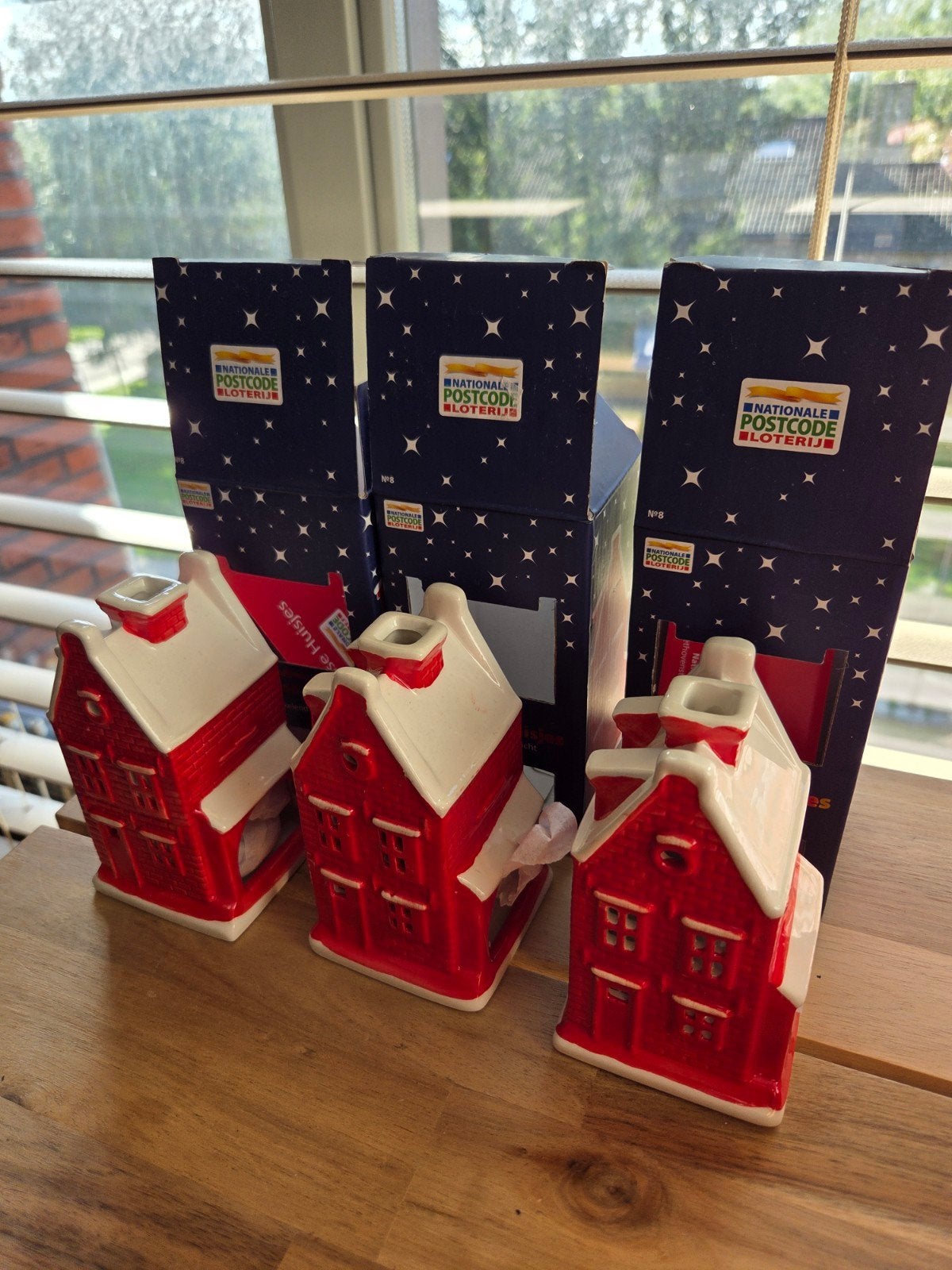 3 Postcode Loterij huisjes - Nieuw in doos.nr 8., Diversen, Ophalen, Nieuw
