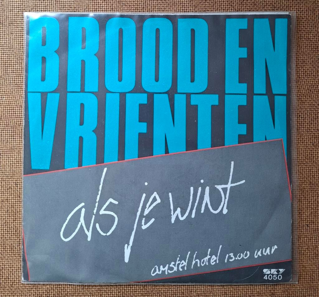 Brood en Vrienten - Als je wint - Single is TOP, Gebruikt, Verzenden, 7 inch, Single