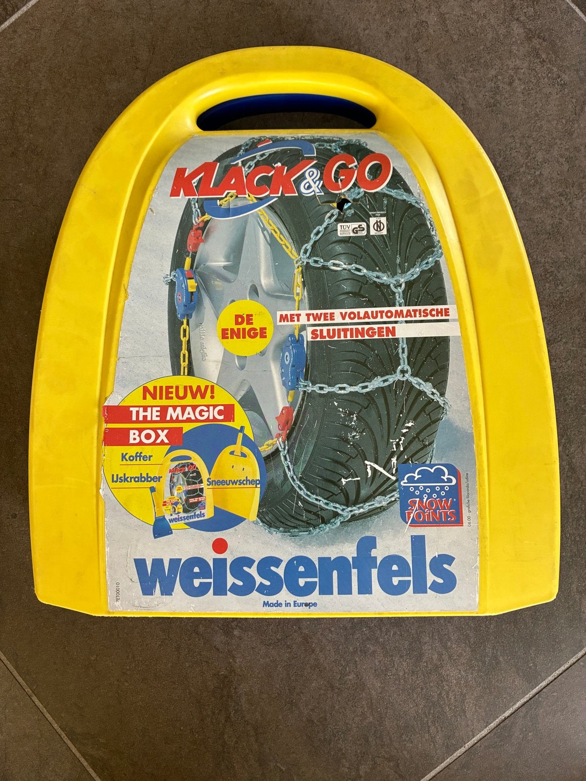 Weissenfels Klack & Go sneeuwkettingen (nr. 9), Ophalen of Verzenden, Zo goed als nieuw