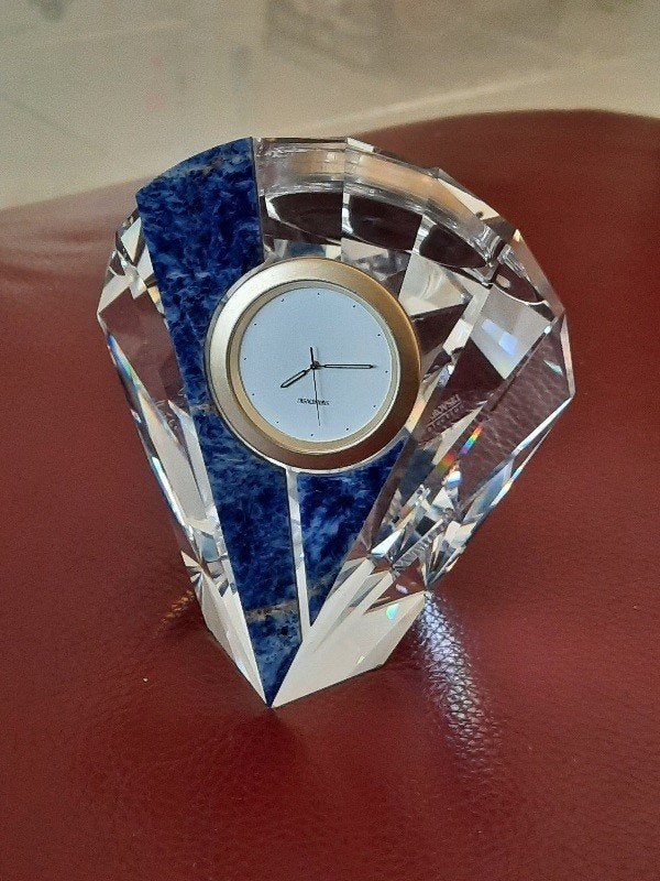 Swarovski klok Curacao zonder doos, Ophalen of Verzenden, Zo goed als nieuw, Figuurtje