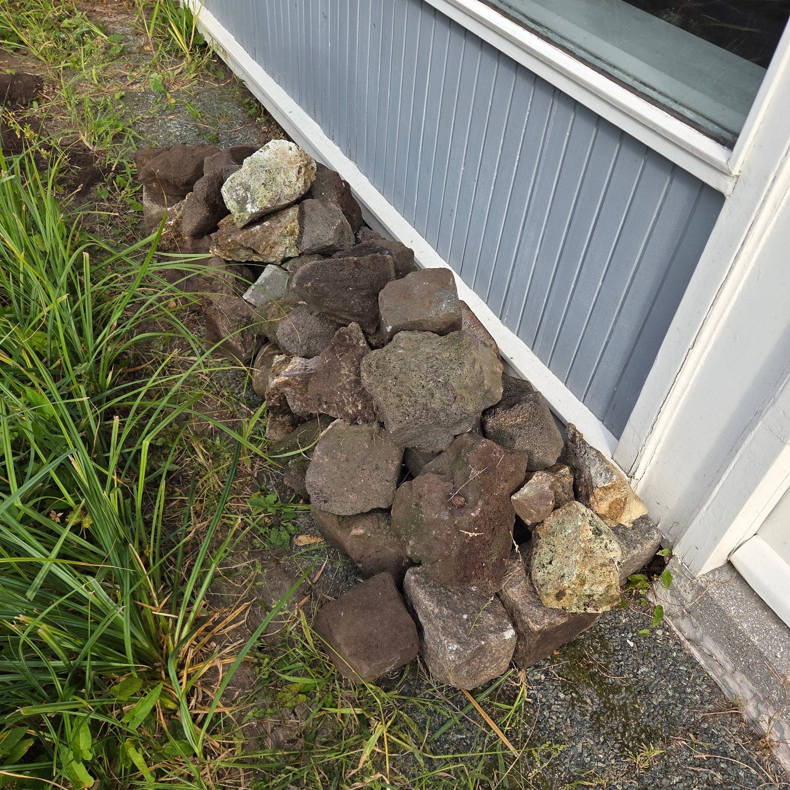 Gratis af te halen: Keien en stepping stones, Tuin en Terras, Ophalen, Gebruikt, Kei