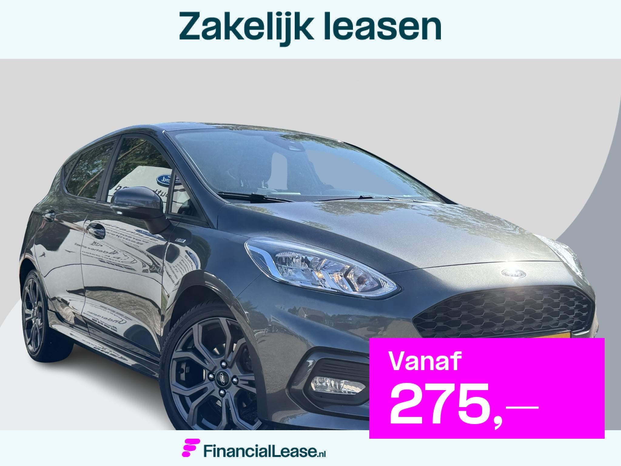 Ford Fiesta 1.0 EcoBoost ST-Line 100pk Automaat | Cruise con, 101 pk, Gebruikt, Euro 6, Hatchback