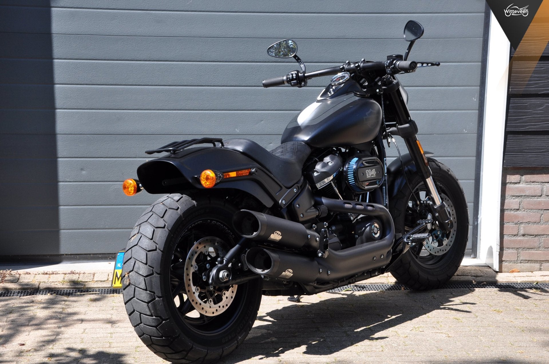 Harley Davidson FXFBS Softail Fat Bob 114 5HD Jekill & Hide, Motoren, Motoren | Harley-Davidson, LED Verlichting, Chopper, Bedrijf