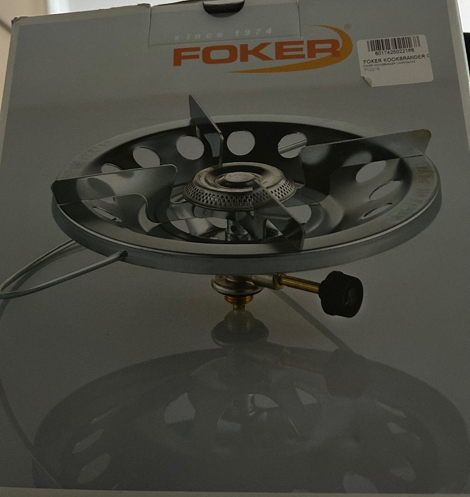 Foker kookbrander, Ophalen of Verzenden, Nieuw