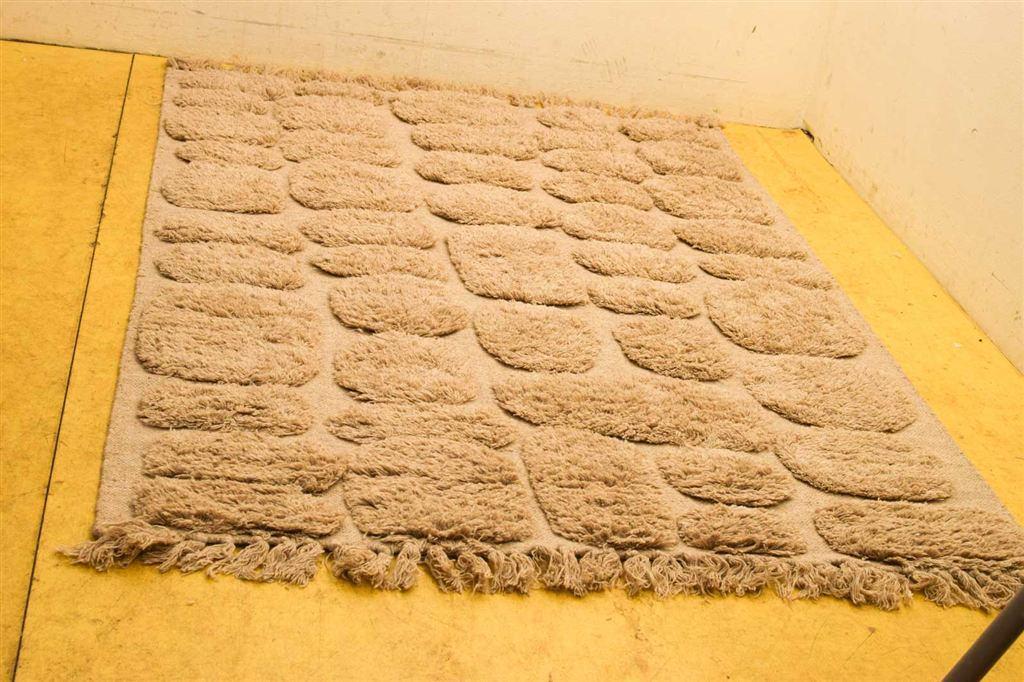 Karpi Vloerkleed 40012, Huis en Inrichting, Gebruikt, Beige, 200 cm of meer, Ophalen of Verzenden