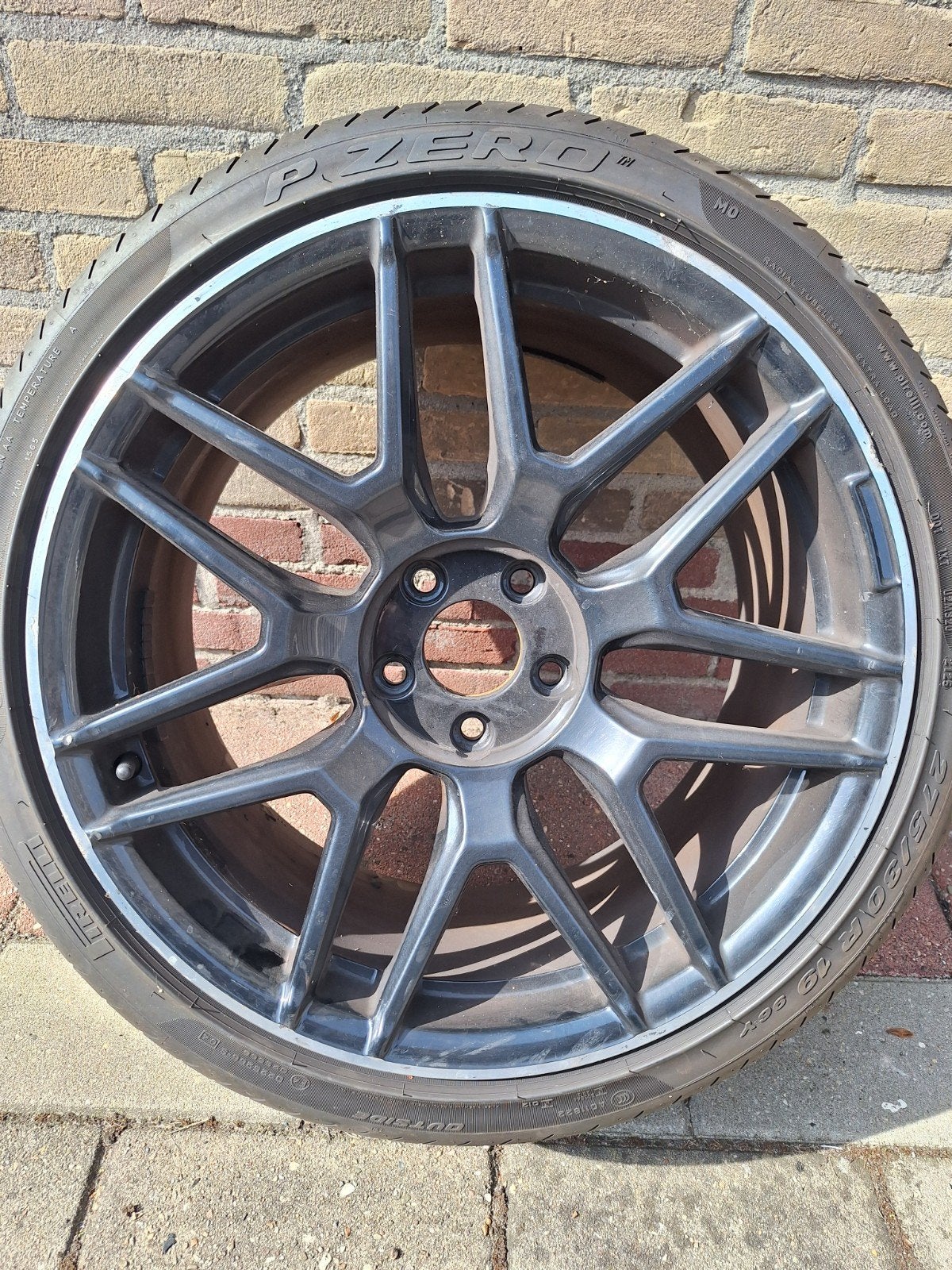 Set velgen 19 inch, Gebruikt, 275 mm, Banden en Velgen, Personenwagen