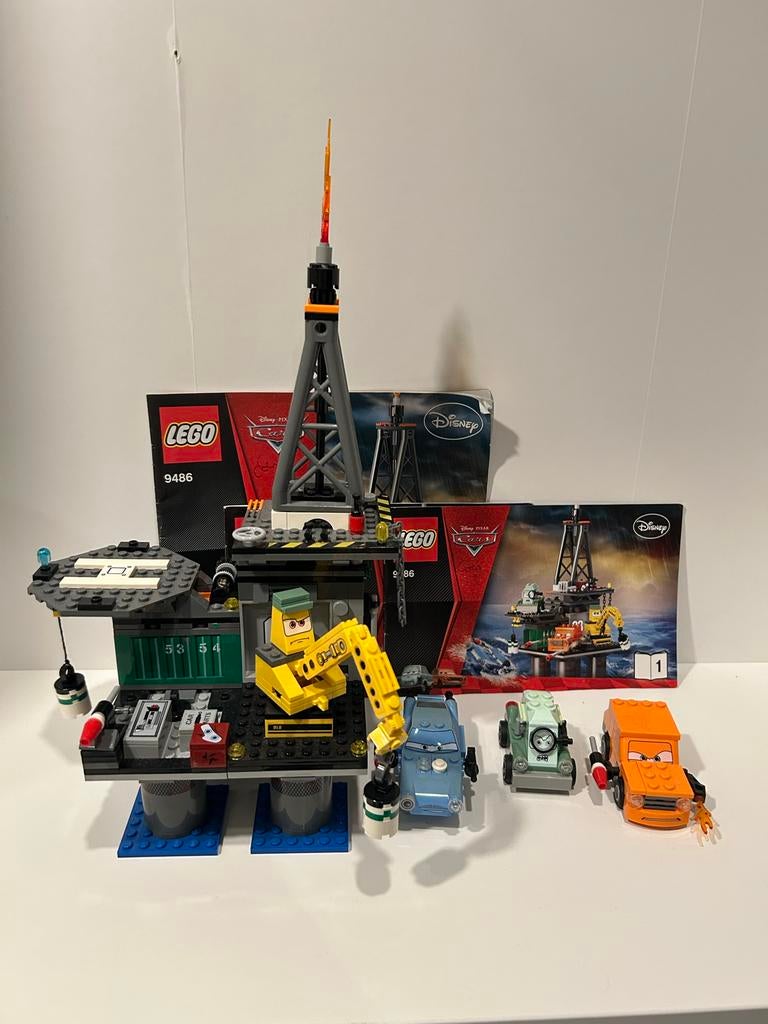 Lego Cars 9486: Ultimate Race - Compleet met instructies, Lego, Ophalen of Verzenden, Zo goed als nieuw, Compleet