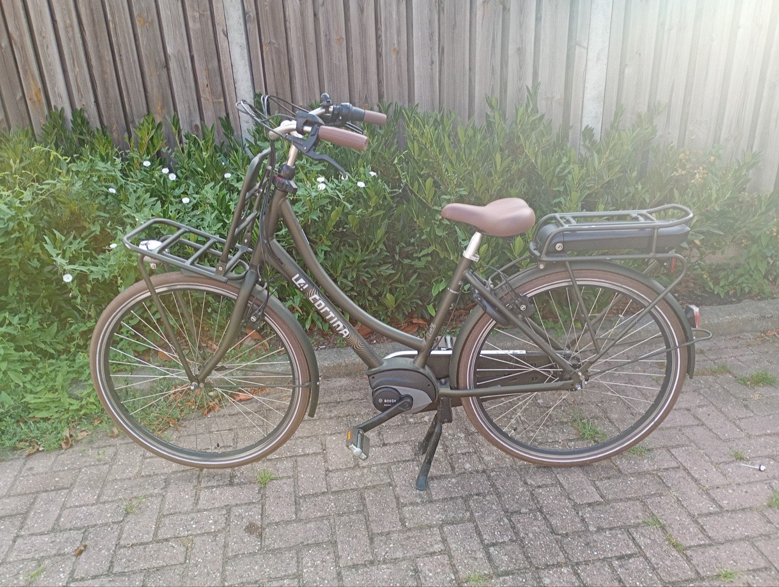 Cortina E-U4 Transport elektrische fiets - Bosch ActiveLine, Ophalen of Verzenden, Zo goed als nieuw, Overige merken