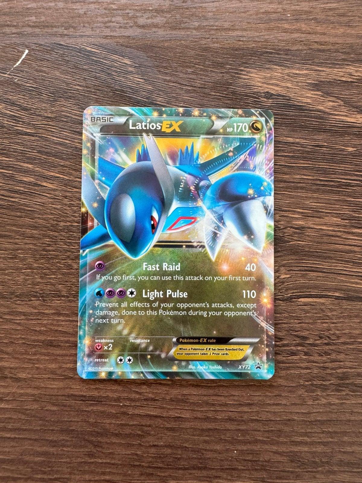 Latios EX (XYPR 72) XY Black Star Promos, Ophalen of Verzenden, Zo goed als nieuw