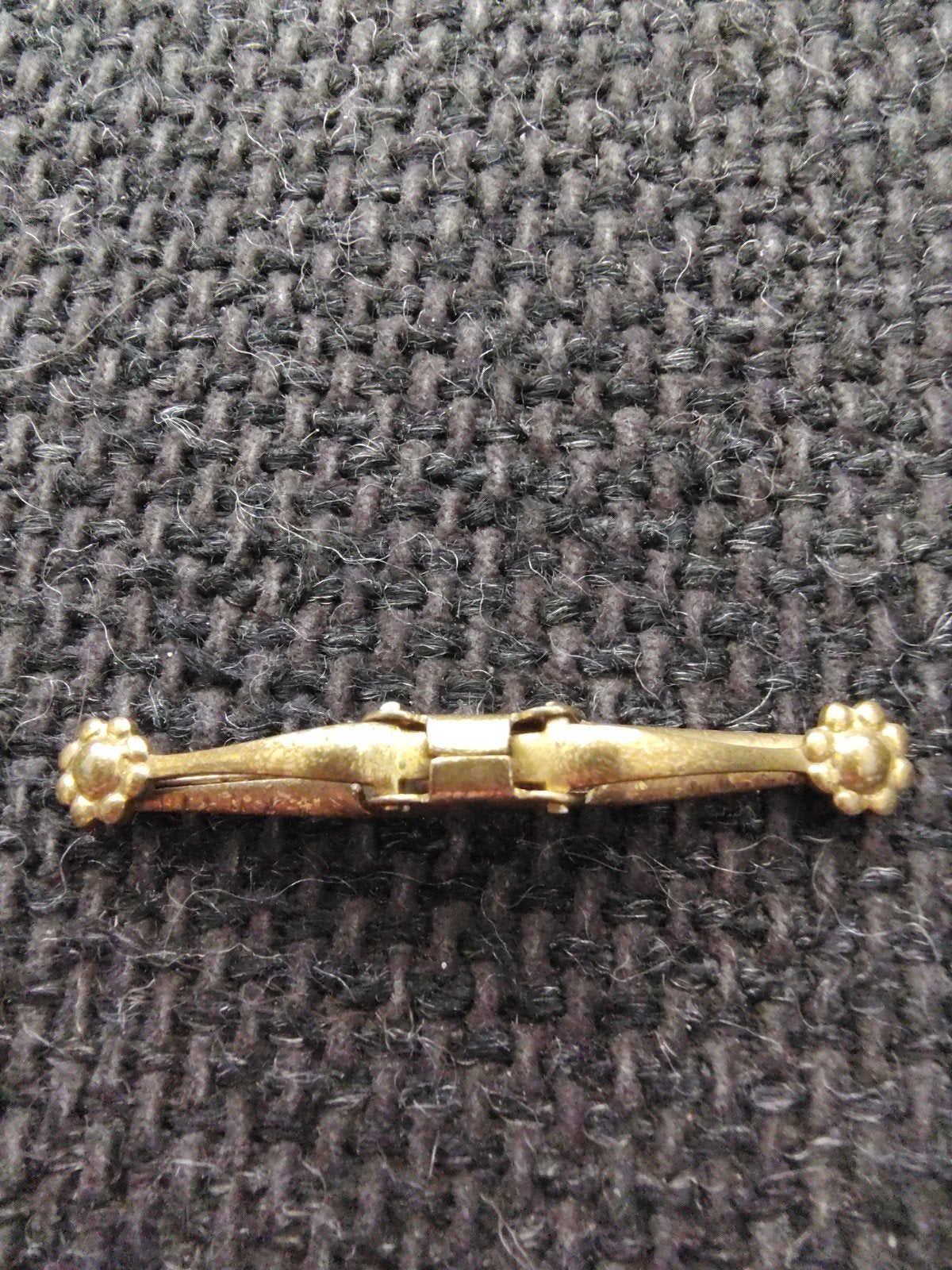Vintage messing collar bar, Ophalen of Verzenden