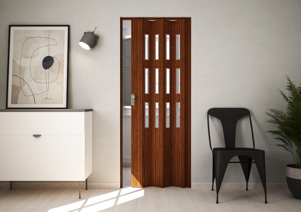 SALE Fortesrl Luciana vouwdeur met glas BxH 88.5x214 cm, Overige merken, Nieuw, Ophalen of Verzenden, Info@vouwdeurspecialist.nl