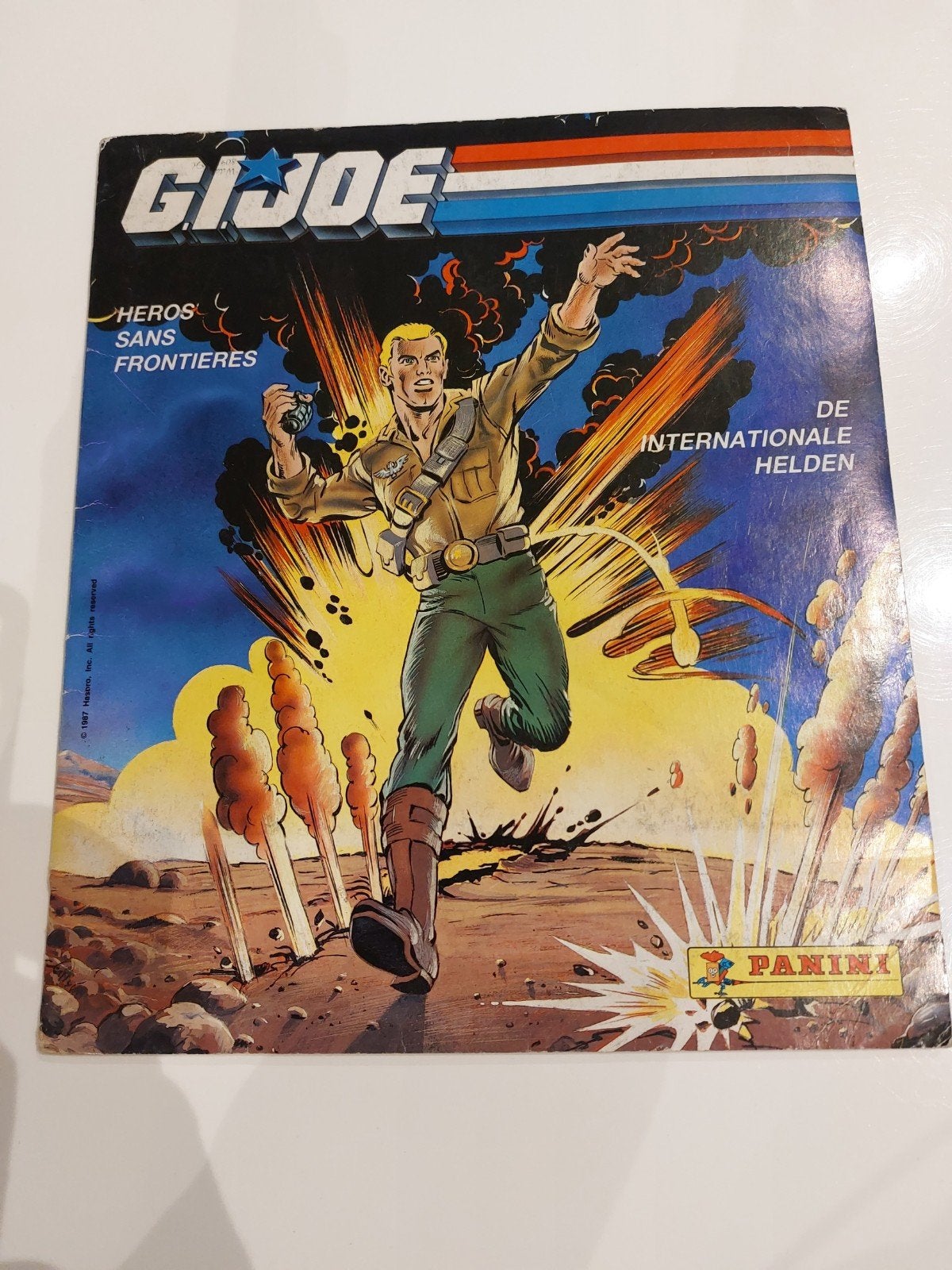 Compleet Panini G.I. Joe Plaatjesalbum 1987, Verzamelen, Ophalen of Verzenden, Gebruikt