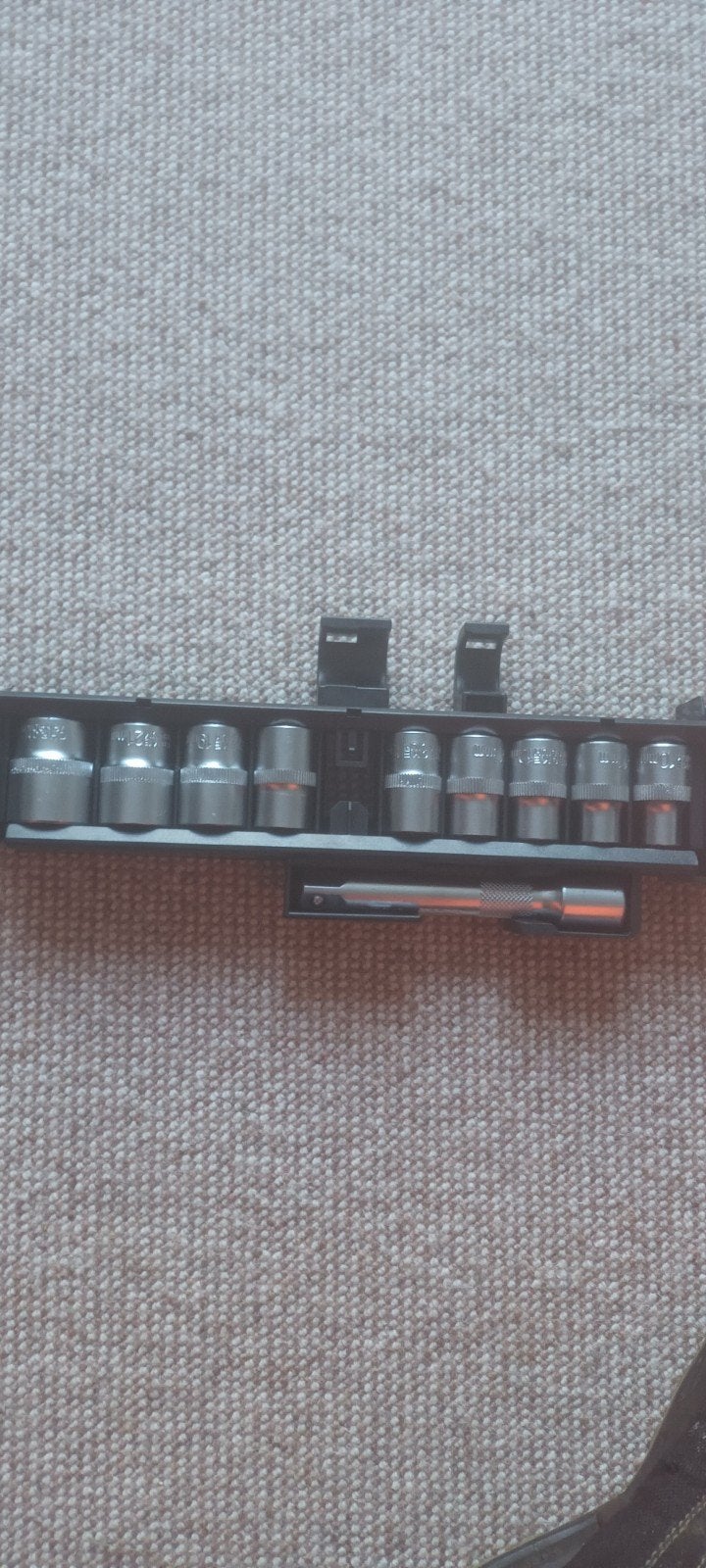 Dopsleutelset met verlengstuk, Ophalen of Verzenden, Gebruikt, Sleutel/ratel