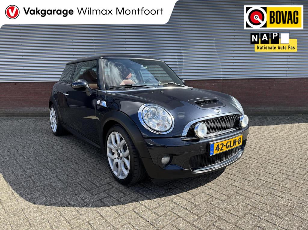 Mini Mini 1.6 Cooper S|Automaat|Leder|Cruise|Clima|Navi|Glaz, Auto's, Mini, Gebruikt, 4 cilinders, 4 stoelen, Bedrijf