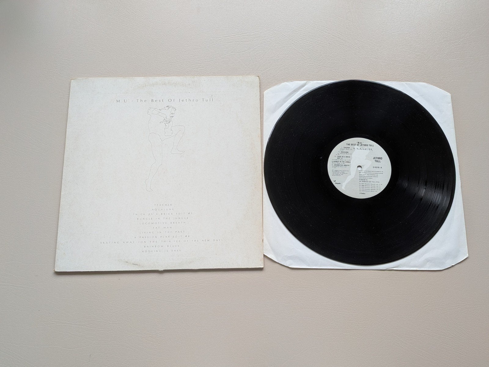 Jethro Tull - M.U. The Best Of Jethro Tull LP (1975), LP, Rock, Gebruikt, Verzenden
