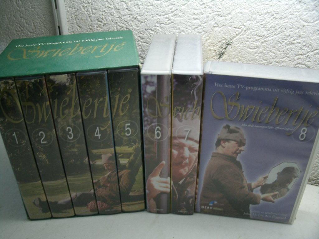 vhs 3a swiebertje  8 banden  40,00, Alle leeftijden, Ophalen of Verzenden, Gebruikt, Overige genres